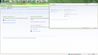Top taskbar default position