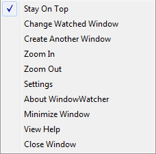 WW-Right Click Menu